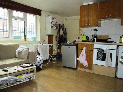 Spacious one bedroom flat to let in trendy Hoxton, London N1.