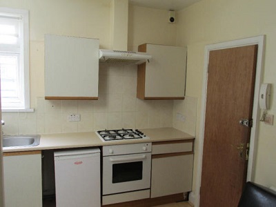 Split level studio flat with separate kitchen and garden located Bounds Green N22.